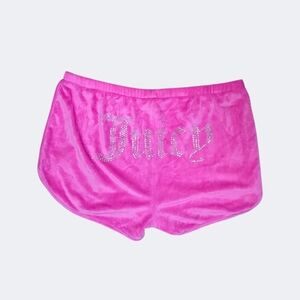 Juicy Couture Pink Velour Shorts!